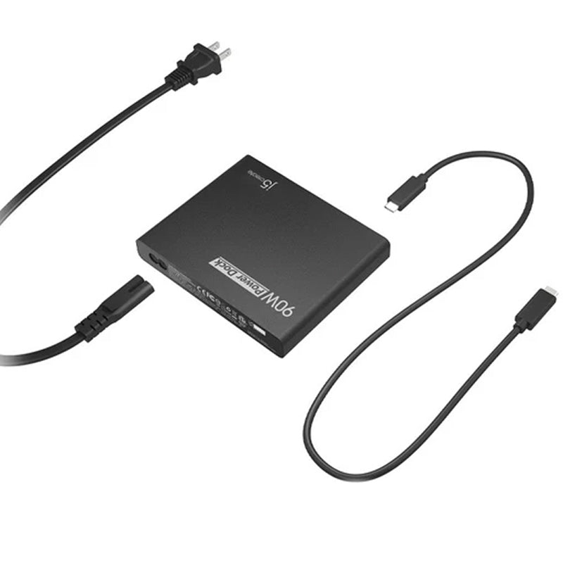 j5create JCDP392 90W Built-in USB-C Travel Dock - UK, includes 1x HDMI port and 3x USB ports, Black j5create JCDP392 90W Built-in USB-C Travel Dock - UK, includes 1x HDMI port and 3x USB ports, Black
